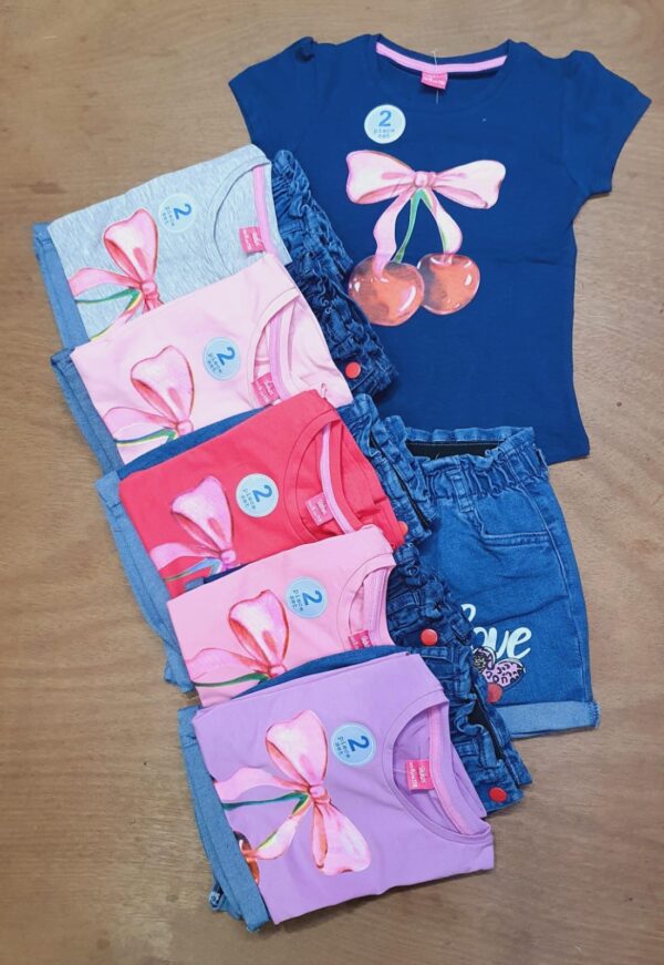 🌸 Soft Cotton Girls 2 pcs Set -Preorder 🌸