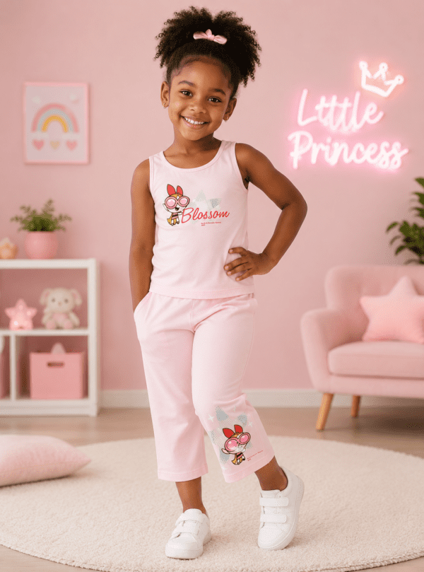 🌸 Blossom Girls Cotton 2-Piece Set 🌸🇬🇭