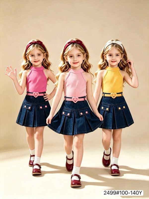 Classy Girls’ 3-piece set Moq 5 pcs , 100gh
