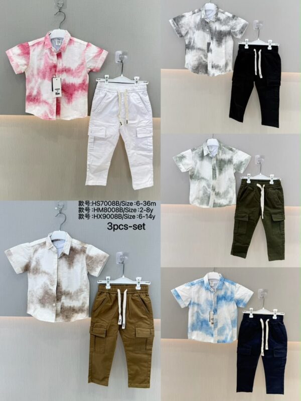 Boys premium 3 pcs set -3mths to 36months - 125 Gh