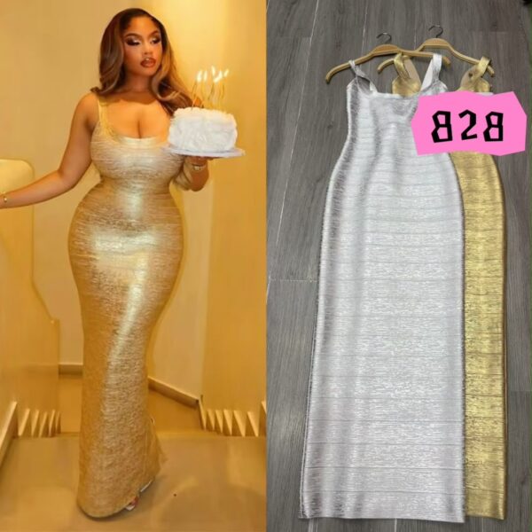 Luxury ladies bandage dress Gh 420gh